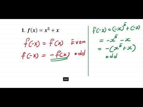 Even, Odd, or Neither? Function Classification Made Easy!