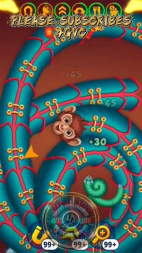 Worms Zone.io Monkey trapping Green Dragon_W$1315