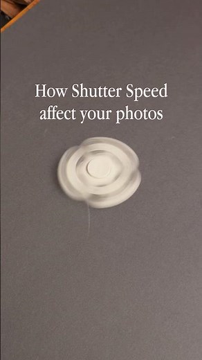 Shutter Speed Explained in 15 Seconds 📸 (Fast vs Slow)