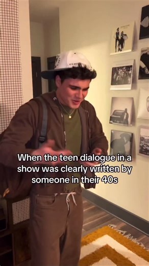 cade gass on Instagram: "they googled “teen slang” and ran with it #meme #comedy #teenshow #actor #genz"