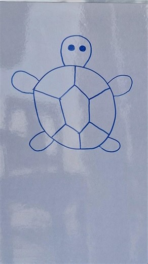 How to draw a Tortoise step by step #song #drawing #drawingteacher #drawtogether #drawingreferences