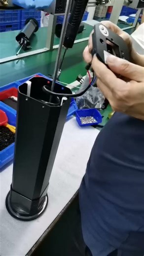 The bottom base installation for Pneumatic Push pop up socket