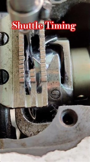 Shuttle Timing fixed ✅#jukimachine #silaimachine #sewing