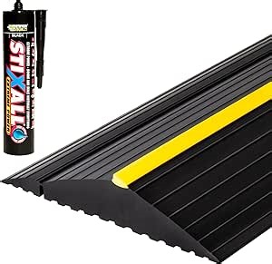10'6"/3.2m Weather Defender® XL | Ultimate Garage Door Threshold Seal Kit with Adhesive & Garage Door Bottom Weather Stripping