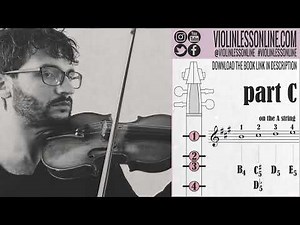 #03 Adele - Someone Like You - (Part C) Violin Song Tutorial