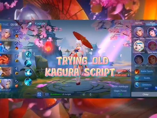 Kagura Old Script Tutorial for MLBB Creator Camp
