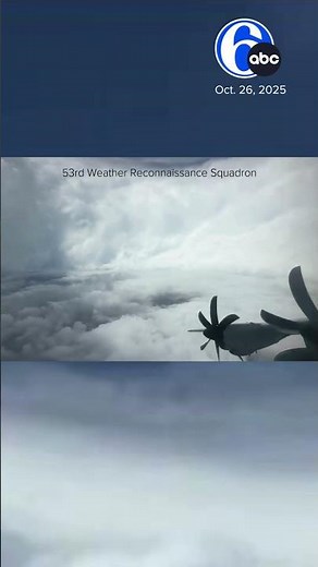 "Hurricane Hunters" flew into the eye of Hurricane Melissa