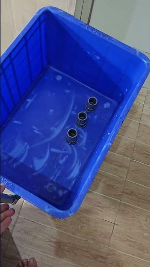 Coba2 bikin filter box kolam ikan dg pompa tersembunyi, tunggu tanggal mainnya semoga berhasil
