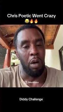 Chris Poetic - Diddy F Up #nodiddy #pdiddy #chrisbrown #chrispoetic #shortsviral