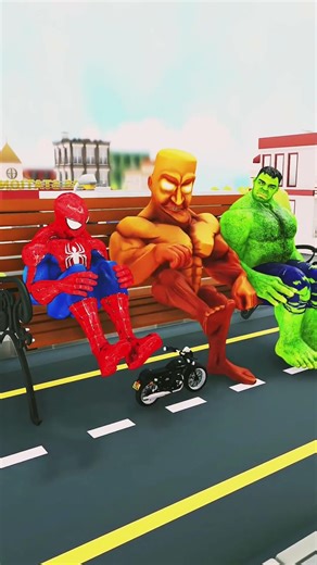 Magnet Prank Gone Wrong! 🧲😂 Hulk vs Spiderman | مقلب المغناطيس الفاشل! هولك ضد سبايدرمان#Hulk