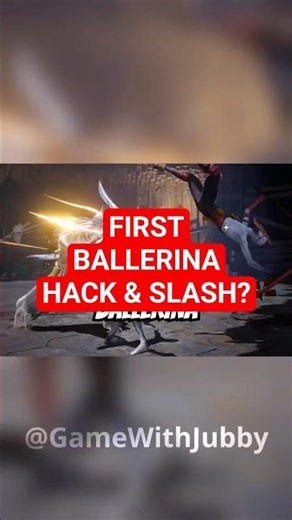 First Ballerina Game In The World? #tsarevna #hackandslash #gaming