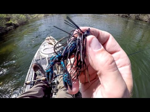 Spring Fishing For Big River Smallies!