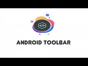 Android Toolbar - Android Beginner Tutorials (19)