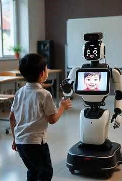 Kids Play With a Robot 🤖 | Fun Learning #aiforkids #robot #techlearn #usa #english