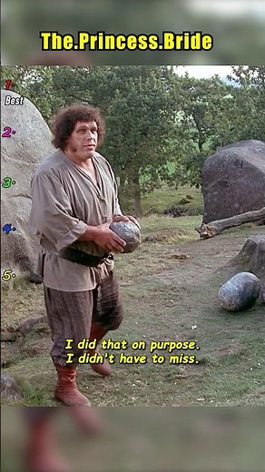 The Princess Bride (1987) | The Big Guy Is Gentle #shorts