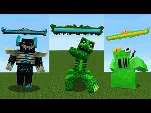 Minecraft Bosses Evolve++ Add-On Review | 10 EPIC Boss Fights & OP Loot!