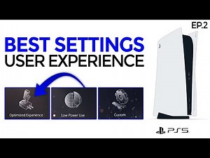 PS5 - Best Settings To Use When You Turn On Playstation 5 For The First Time ?