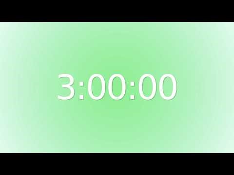 3H Mint Morning Mist Timer | Gradient Countdown 💚 #98FF98 #BDFCC9 #E6FFF0