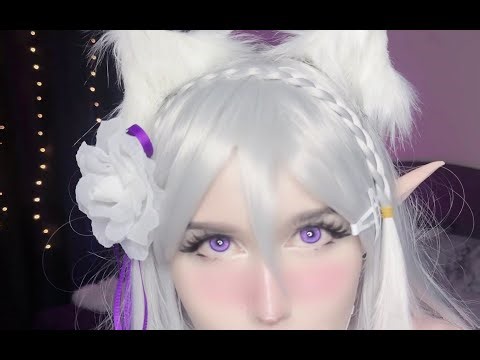 ♡Cosplay gf massages your ears♡ ASMR