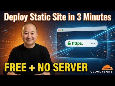 3-Minute Cloudflare Pages Tutorial: Upload & Deploy Static Site for Free