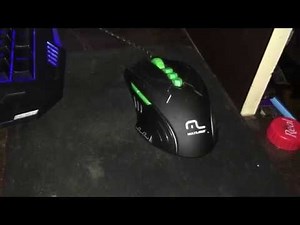 Mouse Metal War Multilaser MO218 - Drivers e Configuração de iluminação