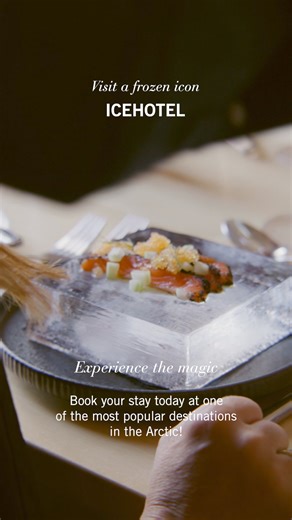 21 reactions | Visit ICEHOTEL in Swedish Lapland - a frozen icon ❄️...