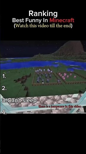 Ranking Moment Funny Minecraft || #minecraftshorts #funnymoments #gaming