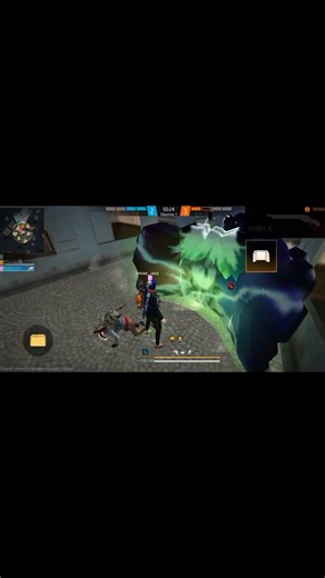 Fast ⚡ gloo wall movement speed freefire custom hud 🌏 #gaming #ff#ffshorts#freefireclips #viral #fyp