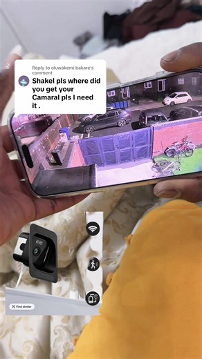 HD Window Security Camera: Full Color Night Vision