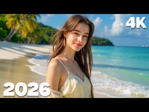 🍓 Chill Vocal Ocean Summer Vibes 2026 🌊 Relaxing Deep House Music in 4K UHD | Paradise DeepMix
