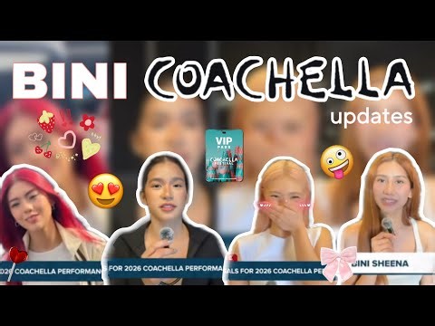 🌸 BINI Weverse Funny Moments + COACHELLA Updates! (CRYING while watching)