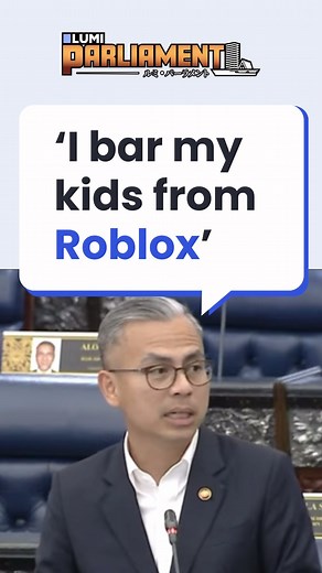Communications Minister Fahmi Fadzil told Parliament today that he personally prohibits his children from playing the popular online game Roblox, citing concerns over its addictive nature. The disclosure comes amid heightened public concern after the game was linked to a tragic incident in Johor, where a nine-year-old boy allegedly slashed his younger brother after being interrupted while playing. | Lumi News Malaysia
