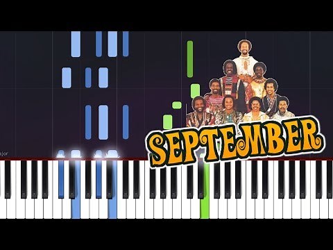 Earth Wind & Fire - SEPTEMBER Piano Tutorial
