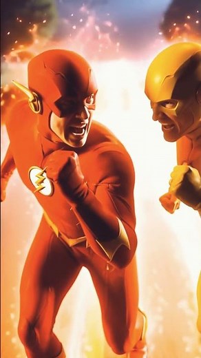 Who's the fastest: Flash or Reverse Flash?🤯⚡ #shorts #edit #flash