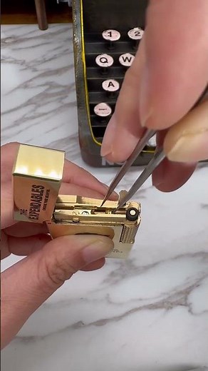 Thorens “The Expendables” Lighter | Eagle & Skull Engraving Design