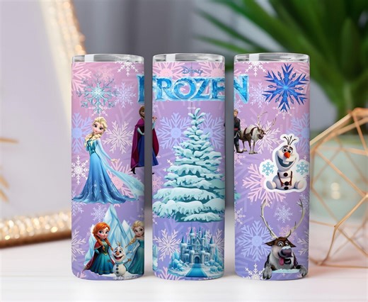Ice Princess Tumbler Wrap | Frozen Winter 3D PNG (digital Download) - Etsy Australia