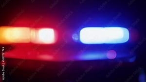 effect ideal videos depicting response situations action packed events abstract ambulance nailing background beam black blinking blurred blurry bright car colours cop crime danger design digital Stock Video