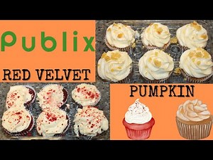 Publix Cream Cheese Iced Pumpkin Cupcakes & Cream Cheese Iced Red Velvet Cupcakes Review