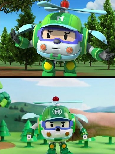 나무에 걸렸어! #쇼츠 #로보카폴리