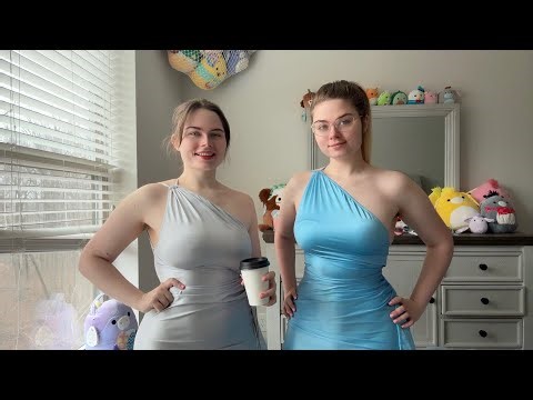 Dress Try On Vlog Twin Edition