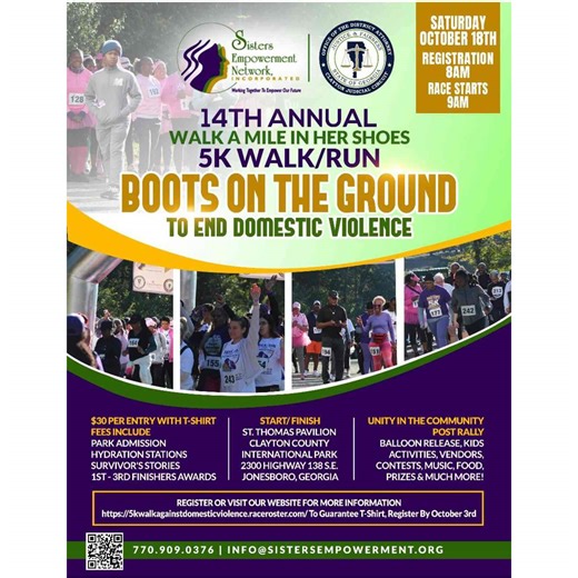 2025 — 14th Annual Walk a Mile in Her Shoes —