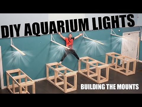 HOW TO: DIY aquarium light mounts