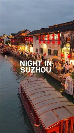 Suzhou, a poetic city of classical Chinese gardens.