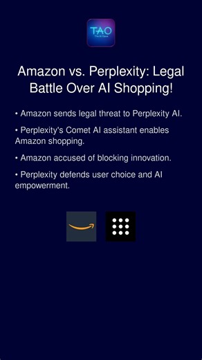 Amazon vs. Perplexity: Legal Battle Over AI Shopping!