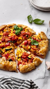 Vegetable Galette recipe: https://joyfoodsunshine.com/savory-galette/ A savory twist on a classic pastry! Vegetables & fresh herbs are sautéed with garlic and onion then mixed with cheese and baked in a flaky buttery crust. #galette #VegetableGalette #brunchrecipes #breakfastideas | Joyfoodsunshine | Facebook