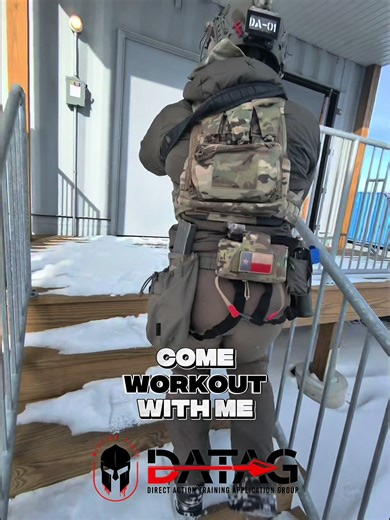 Running workout on the Compound #swat #army