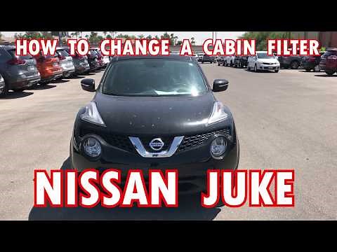 HOW TO REPLACE NISSAN JUKE CABIN FILTER