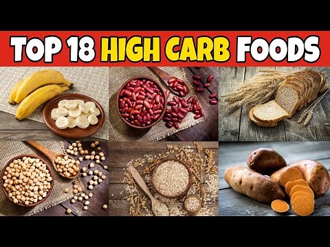 ✅ 18 Healthy High-Carb foods || Best Source of High-Carb Foods