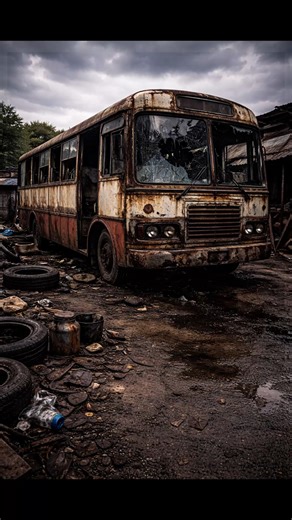 Scrap to Superstar – Bus Restoration😱 #shorts #viral #satisfying #restoration