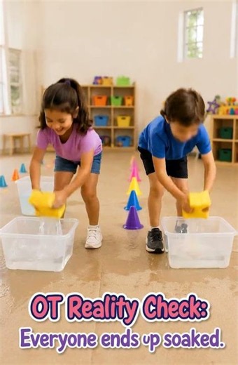🌞 Summer Boredom Buster: Sponge Relay Race!